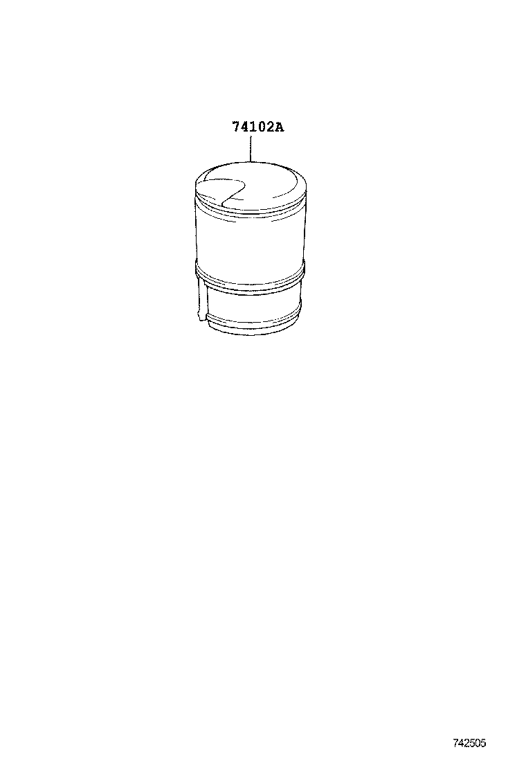  VIOS CHINA |  ASH RECEPTACLE