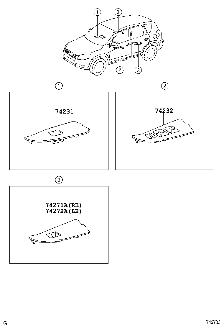  RAV4 CHINA |  ARMREST VISOR