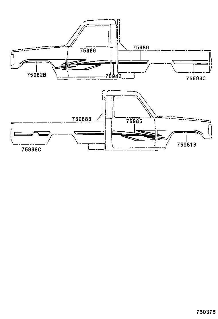  LAND CRUISER 70 |  BODY STRIPE