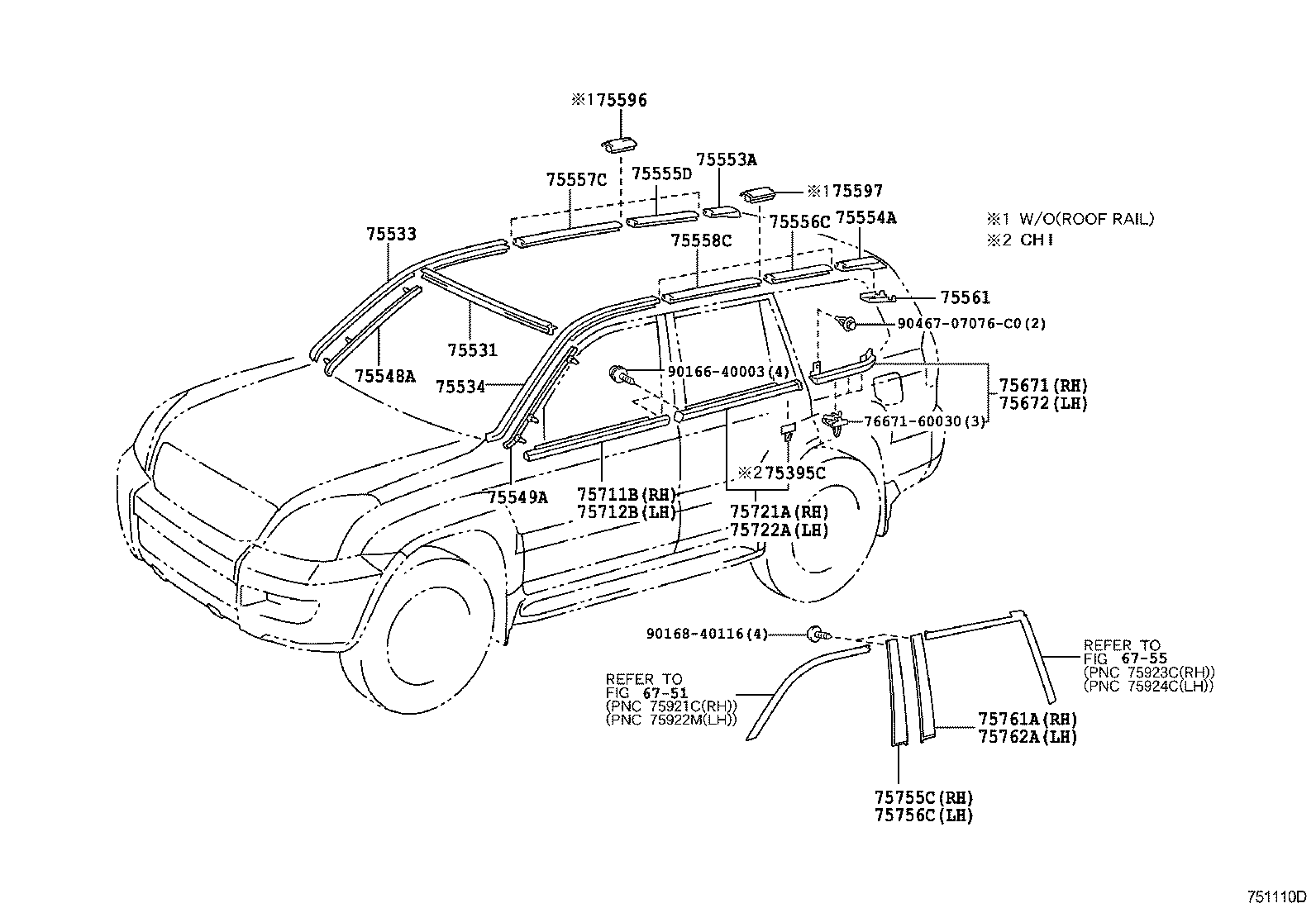  LAND CRUISER PRADO |  MOULDING