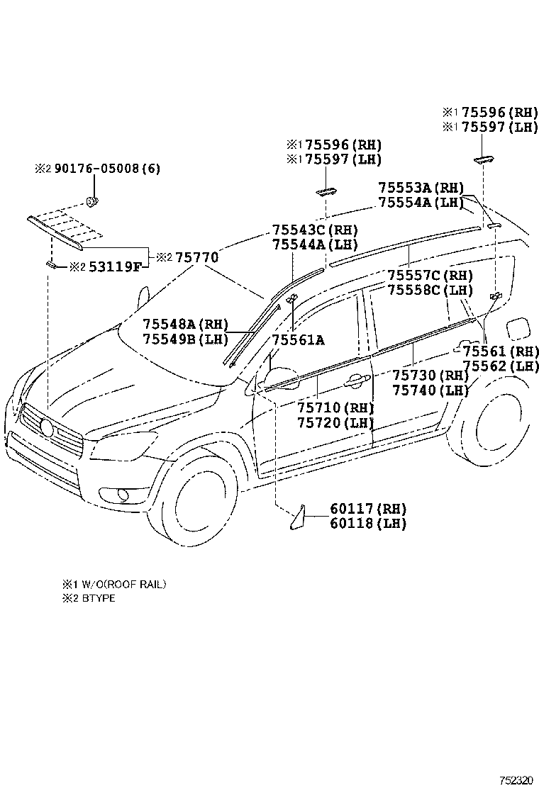  RAV4 |  MOULDING