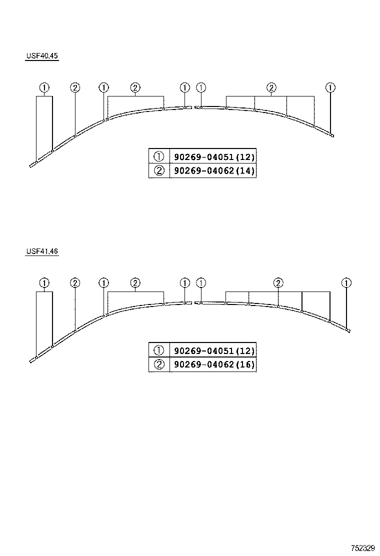  LS460 460L |  SIDE MOULDING