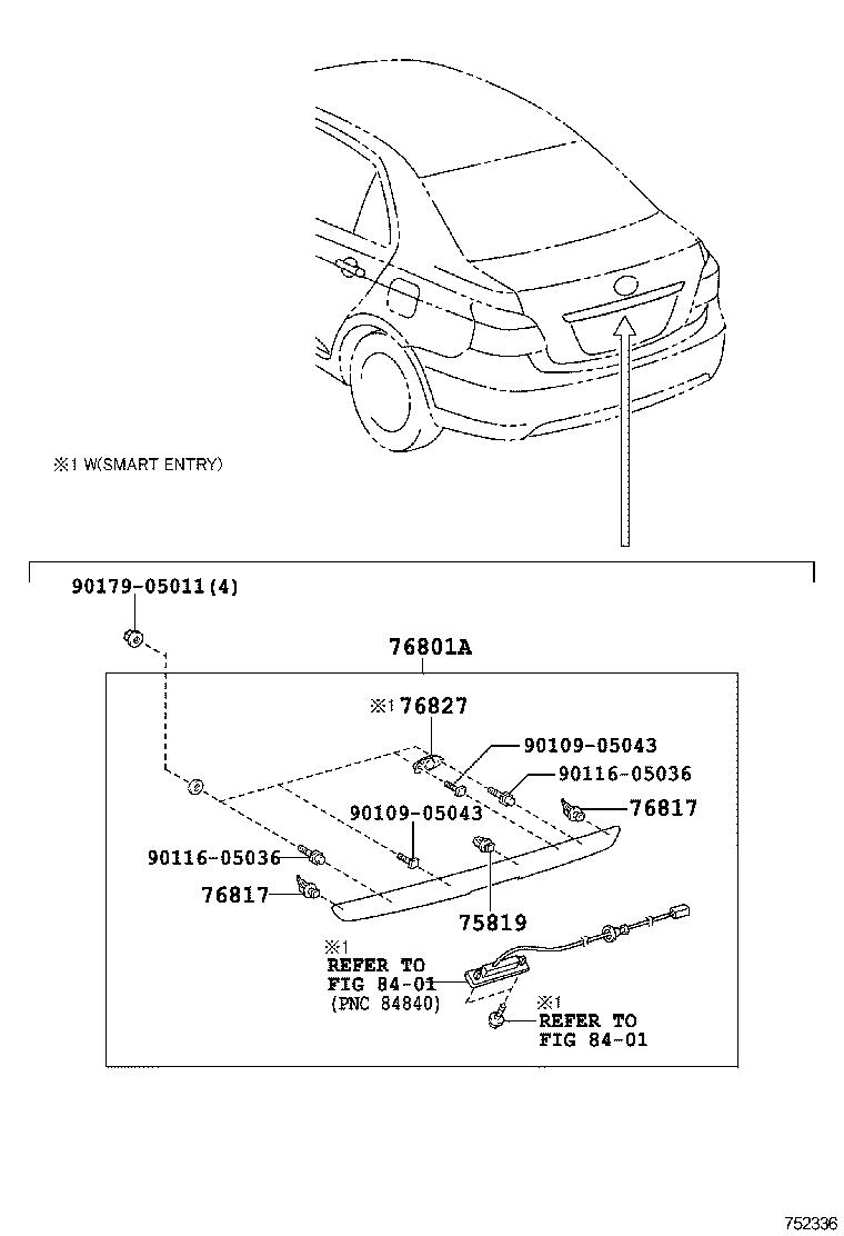  VIOS CHINA |  REAR MOULDING