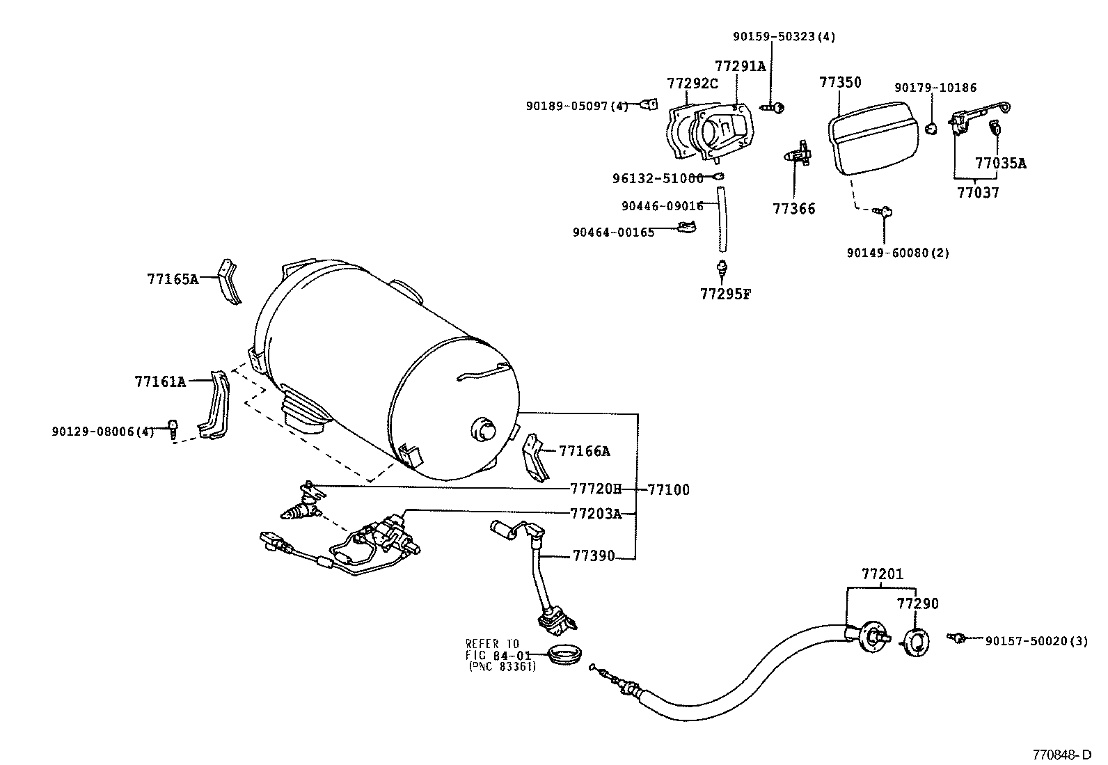  CROWN COMFORT |  FUEL TANK TUBE