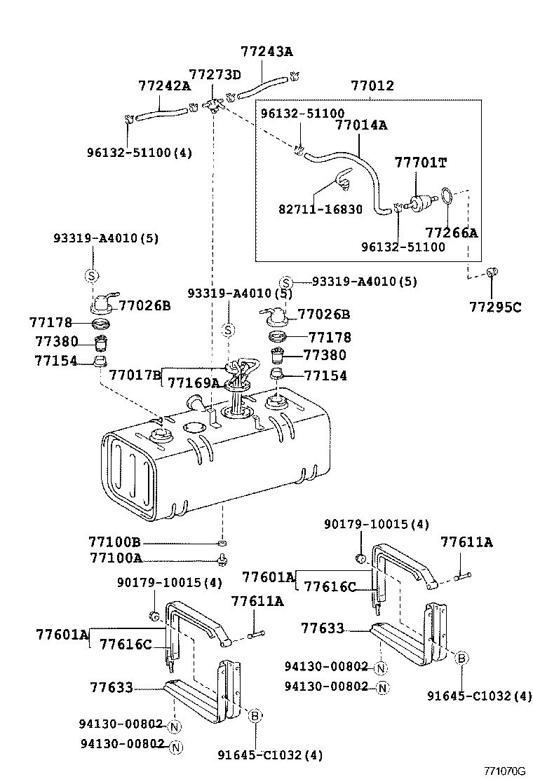  DYNA |  FUEL TANK TUBE