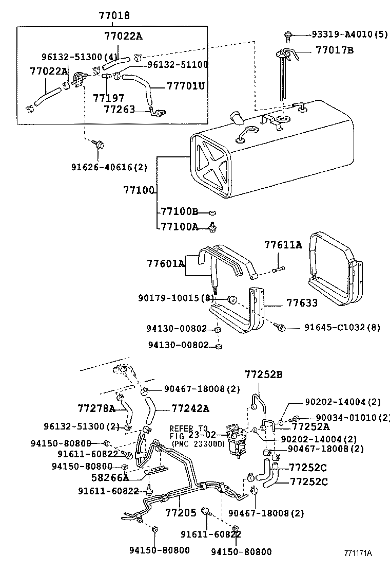  DYNA |  FUEL TANK TUBE