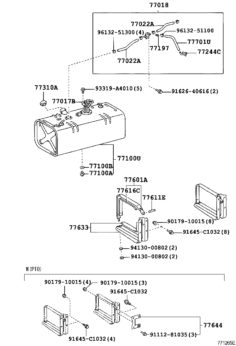  DYNA |  FUEL TANK TUBE