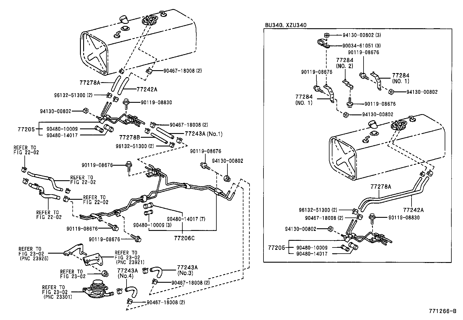  DYNA |  FUEL TANK TUBE