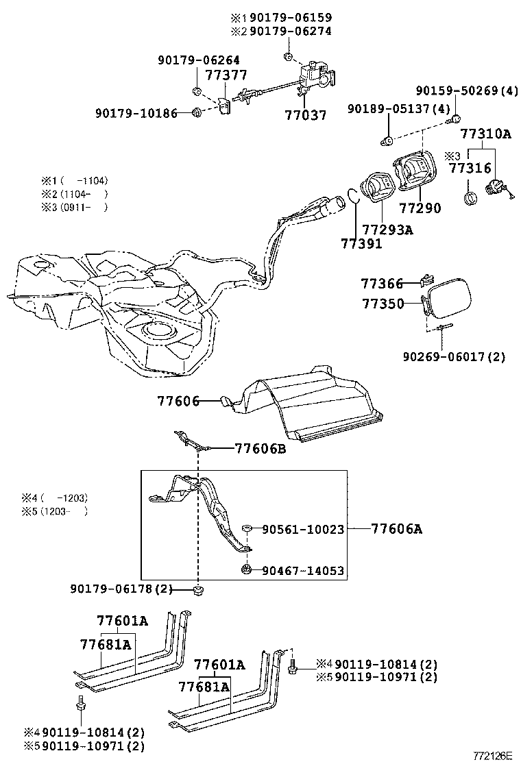  LS600H 600HL |  FUEL TANK TUBE