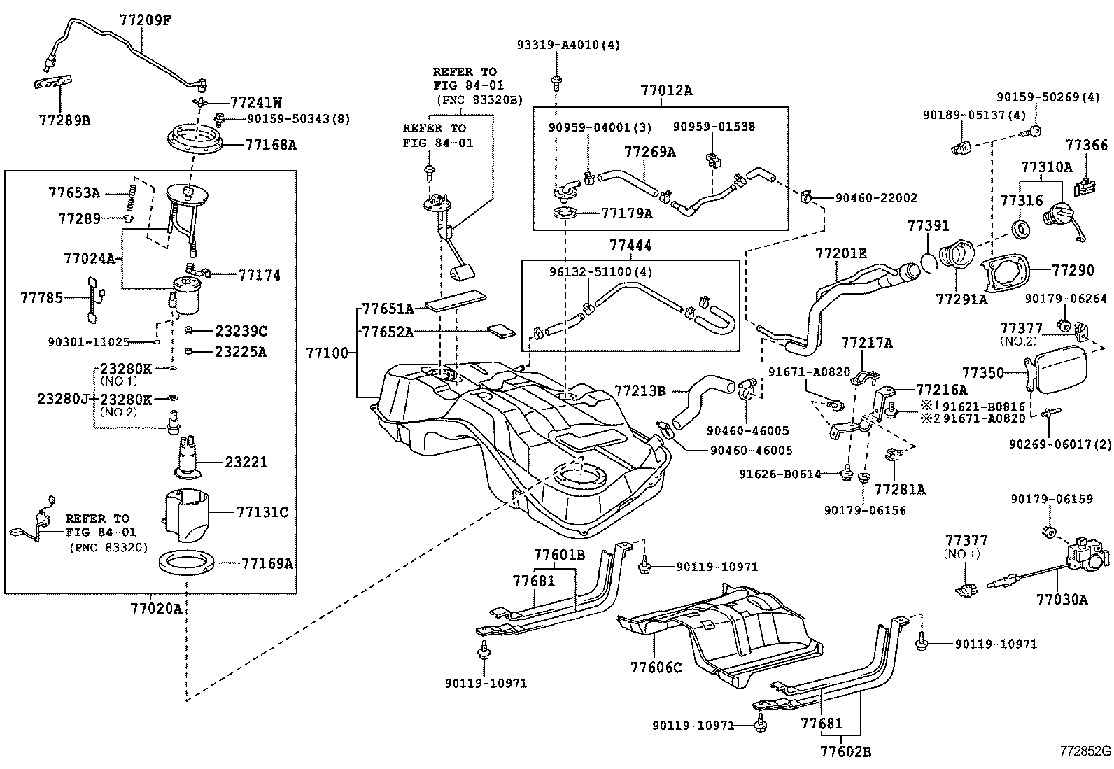  IS250 300 |  FUEL TANK TUBE