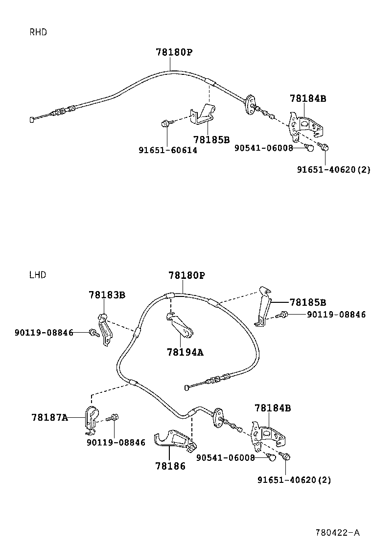  LAND CRUISER 70 |  ACCELERATOR LINK