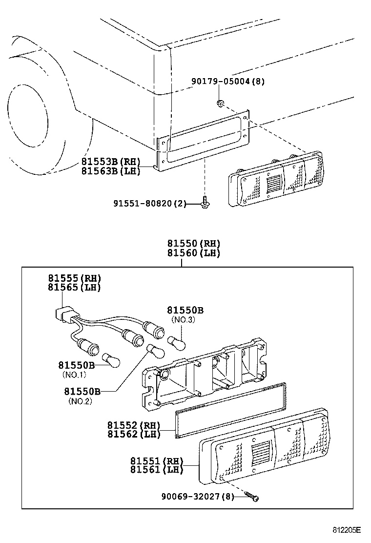  DYNA |  REAR COMBINATION LAMP