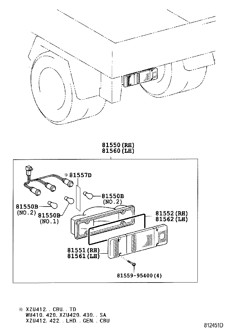  DYNA |  REAR COMBINATION LAMP