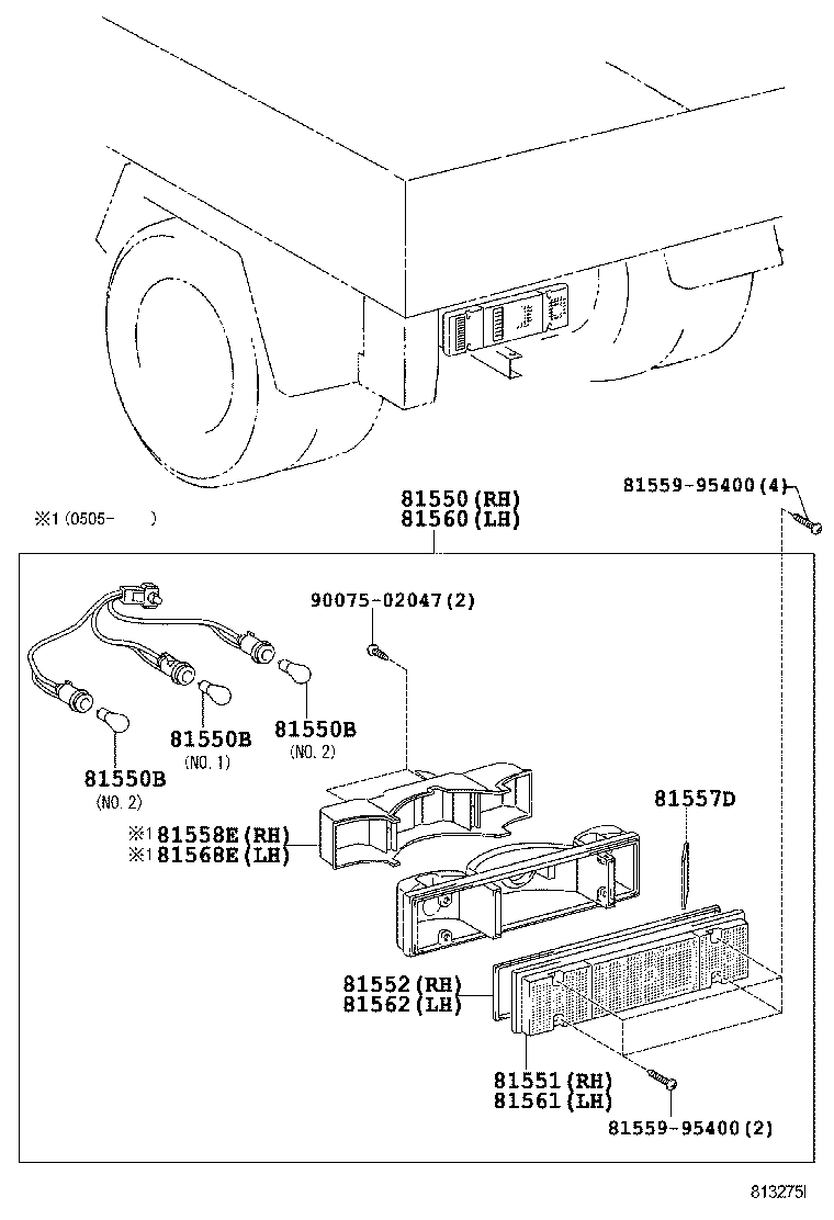  DYNA |  REAR COMBINATION LAMP