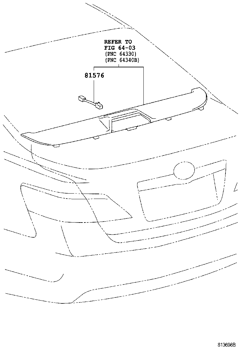  CAMRY HYBRID ASIA |  CENTER STOP LAMP