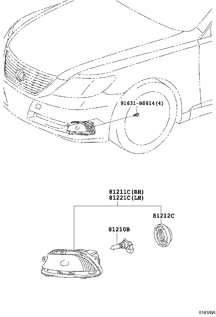  LS600H 600HL |  FOG LAMP