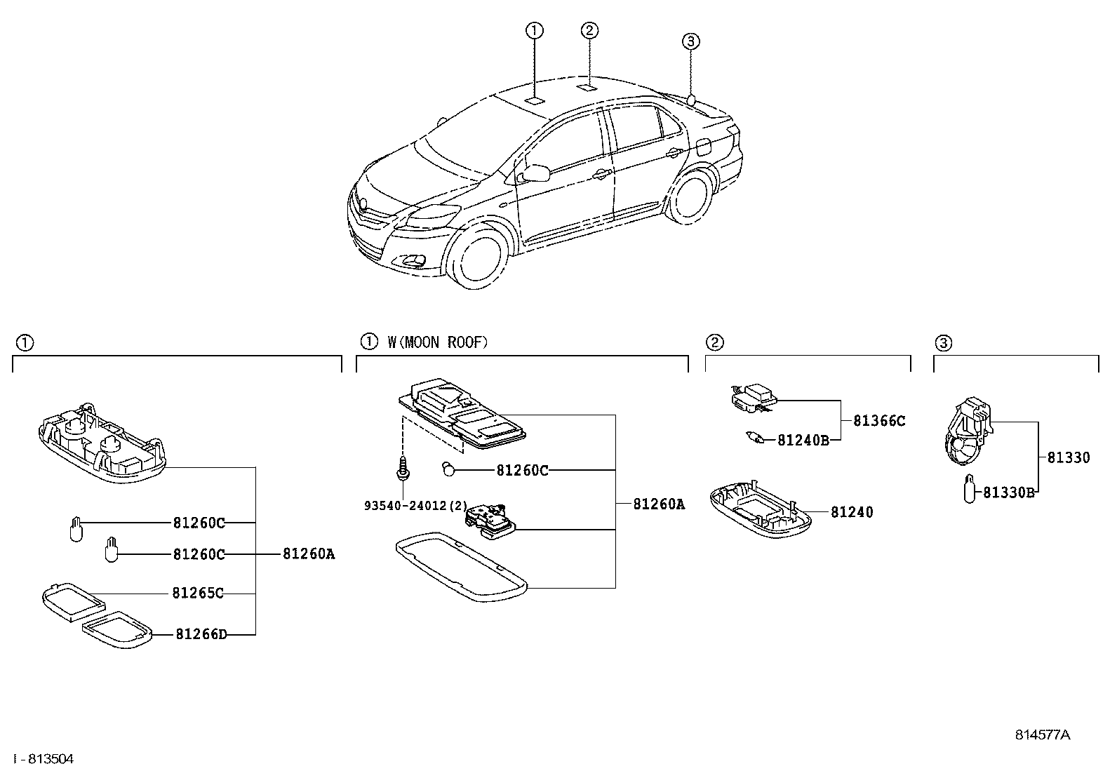  VIOS CHINA |  INTERIOR LAMP