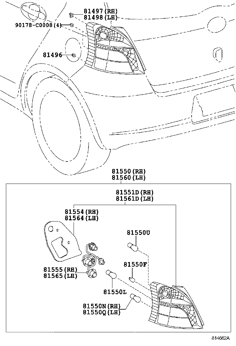  YARIS CHINA |  REAR COMBINATION LAMP