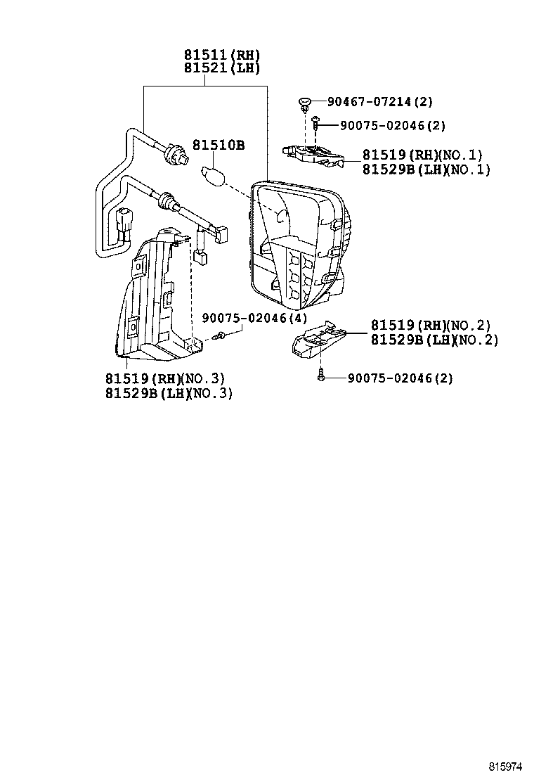  PRIUS PLUG IN HBD |  FRONT TURN SIGNAL LAMP