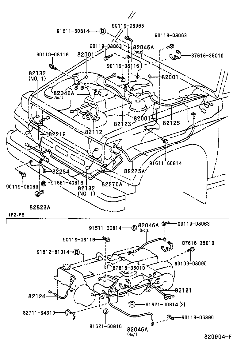  LAND CRUISER 70 |  WIRING CLAMP