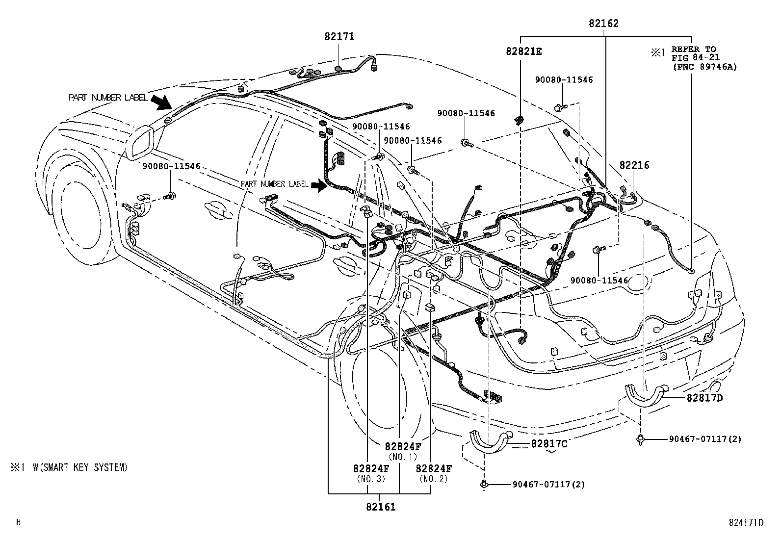  AVALON |  WIRING CLAMP