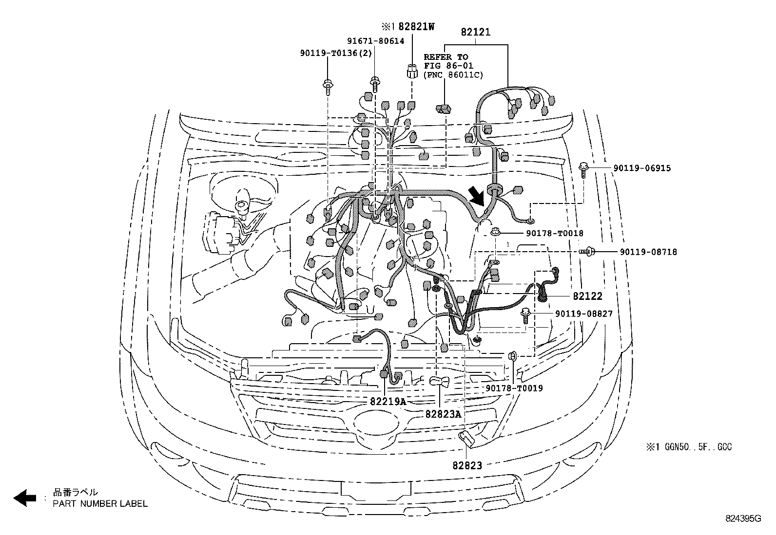  FORTUNER |  WIRING CLAMP