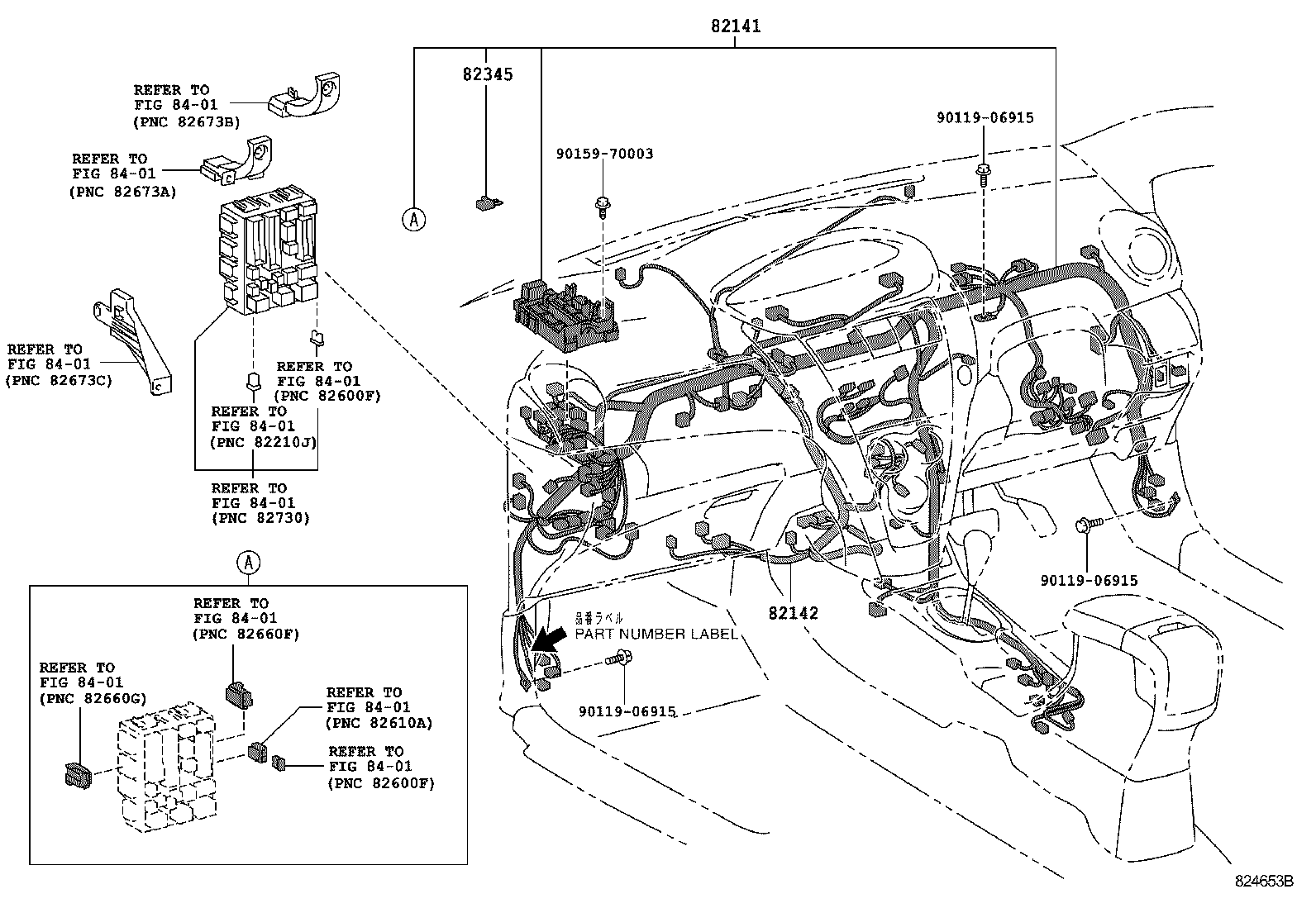  YARIS |  WIRING CLAMP
