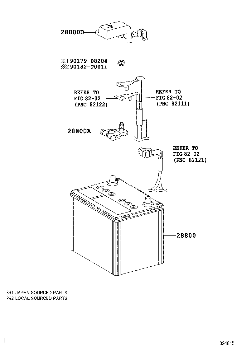  CAMRY HYBRID ASIA |  BATTERY BATTERY CABLE