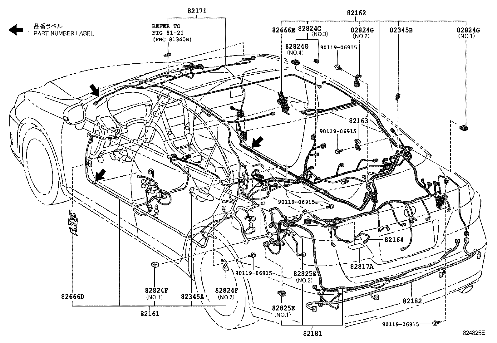  ES240 350 |  WIRING CLAMP