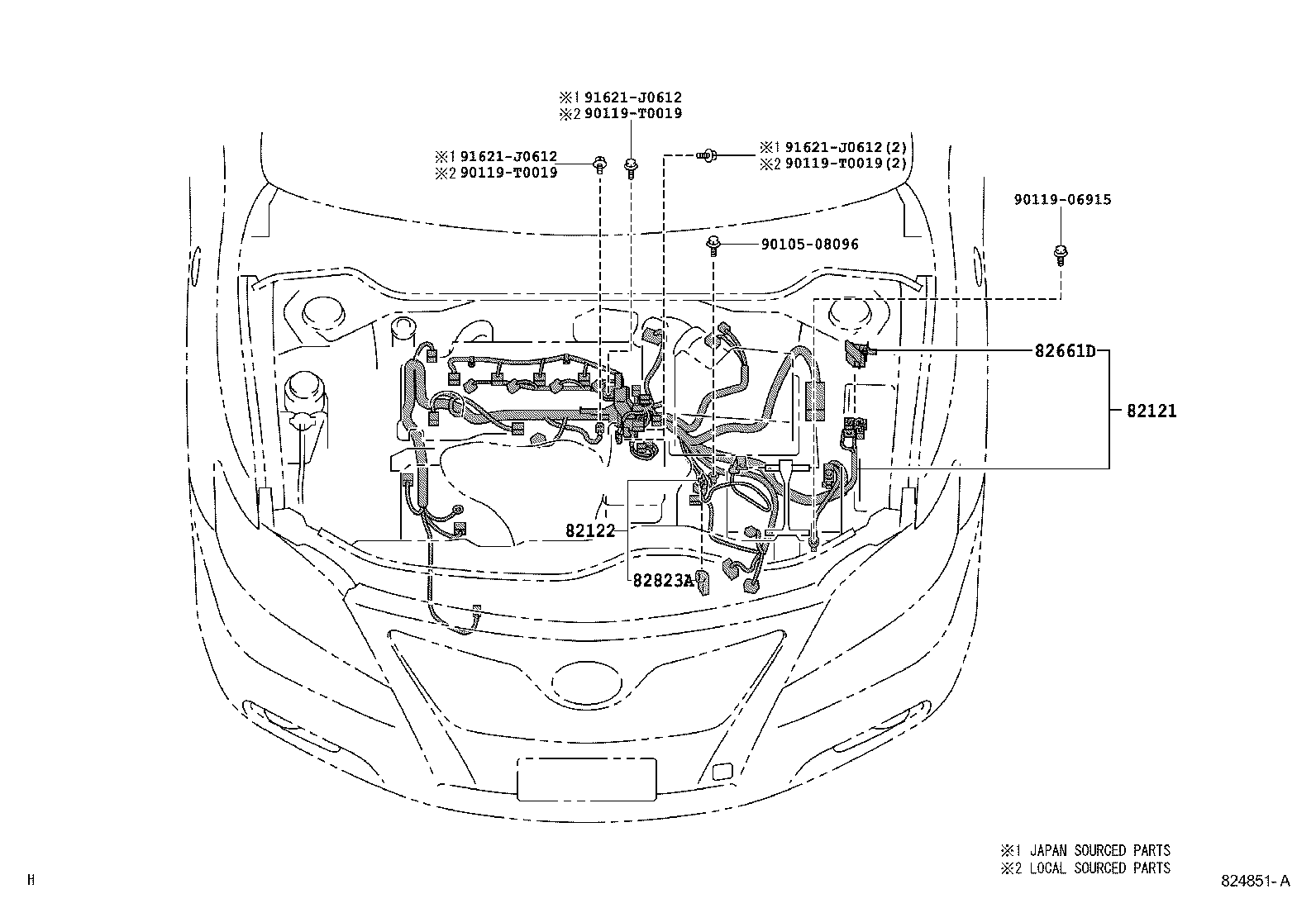  CAMRY HYBRID ASIA |  WIRING CLAMP