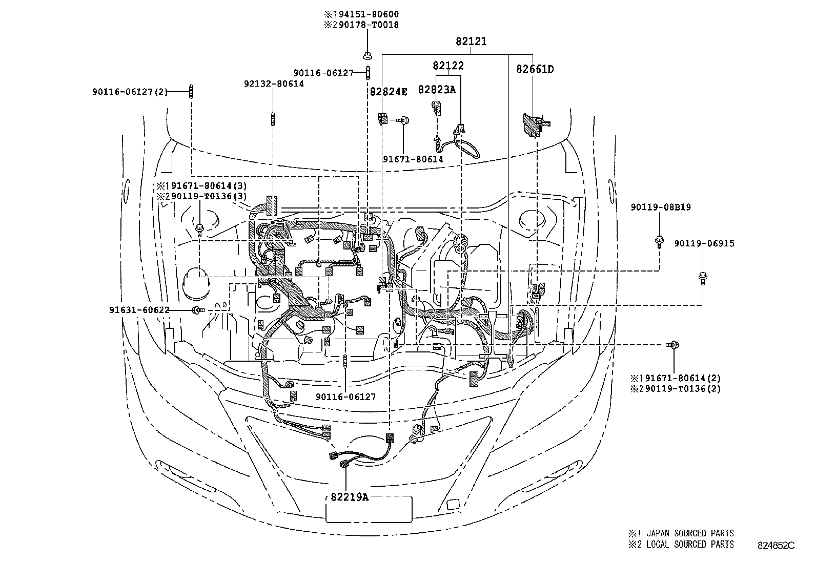  CAMRY HYBRID ASIA |  WIRING CLAMP
