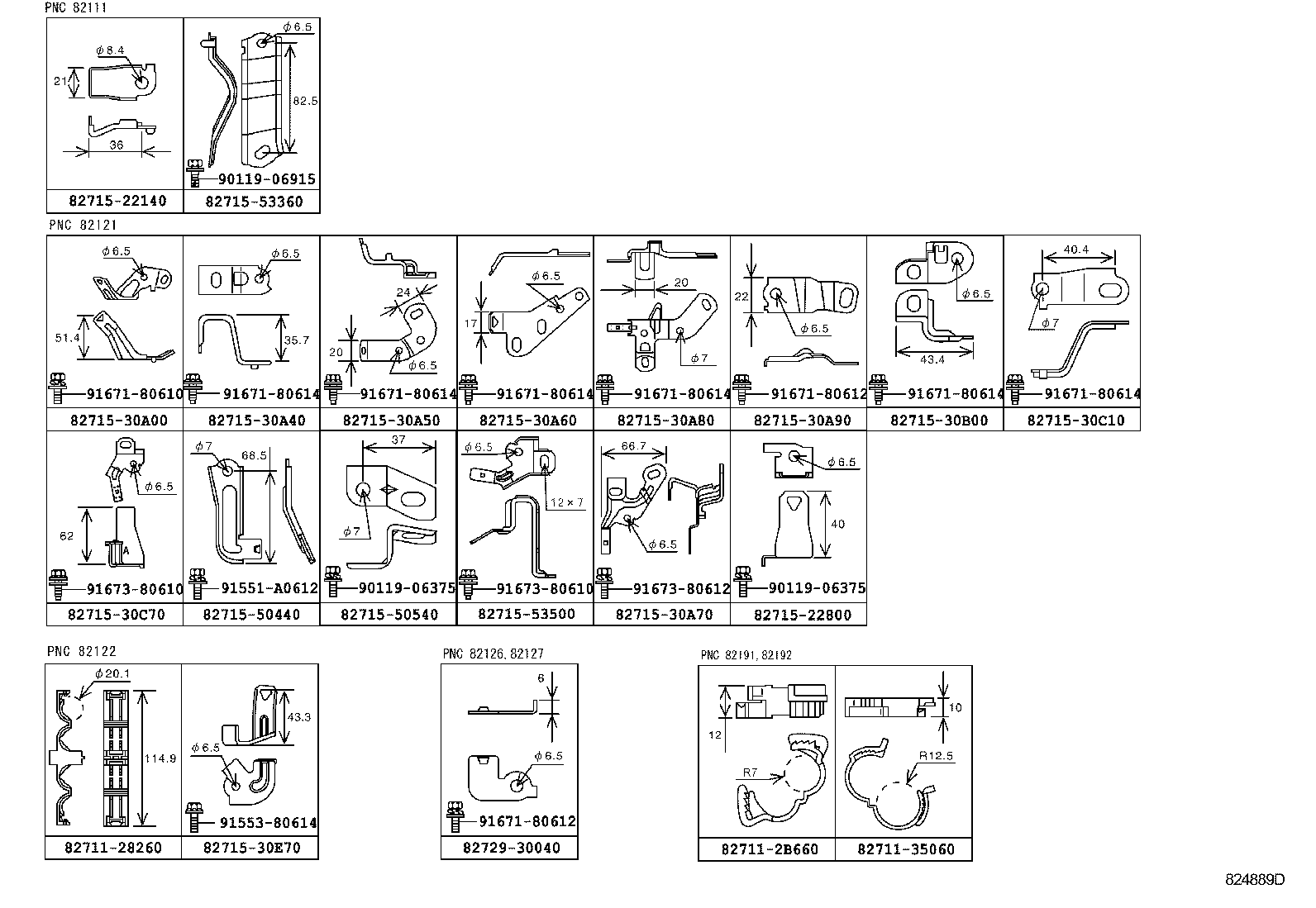  IS250 300 |  WIRING CLAMP