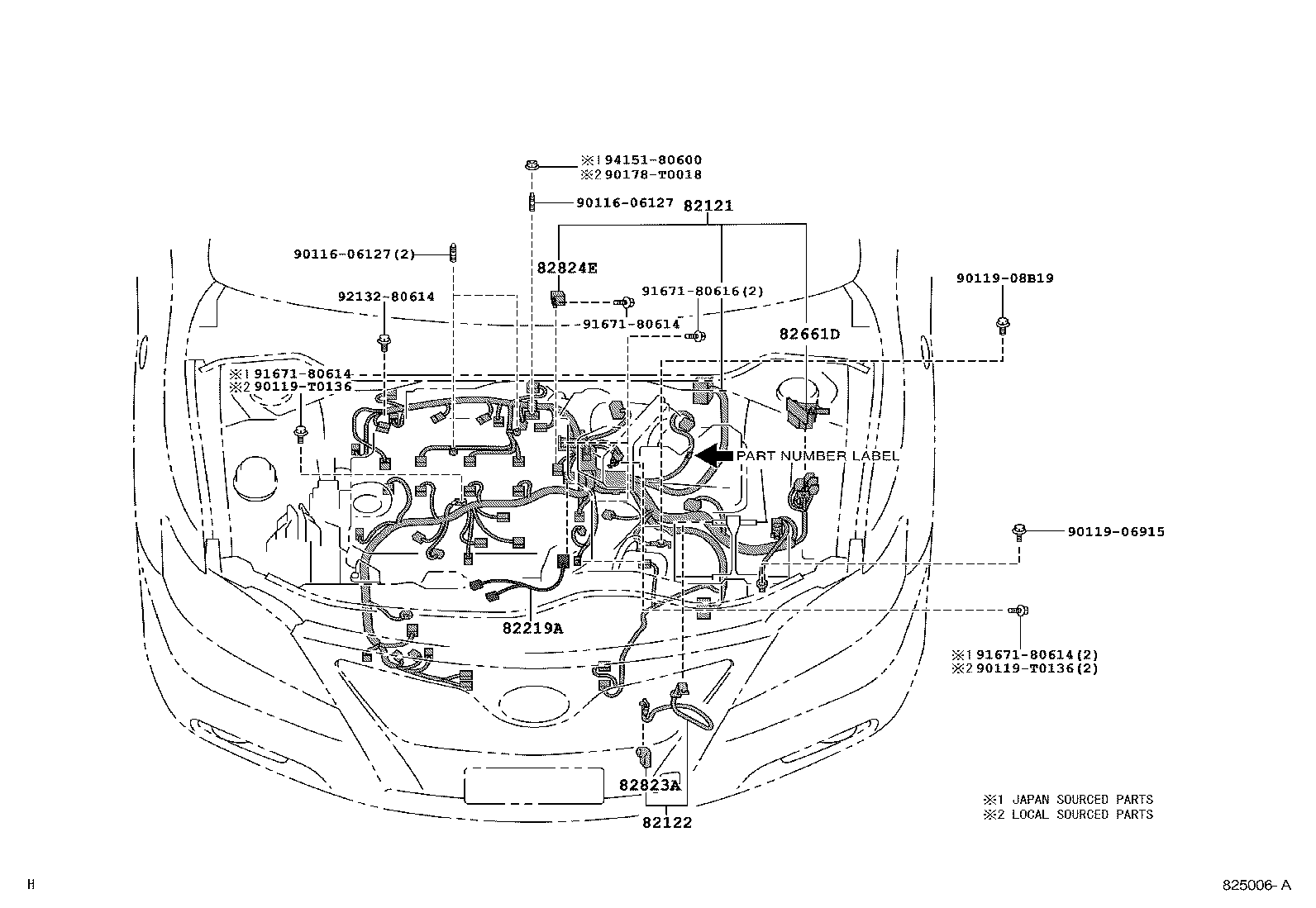  CAMRY HYBRID ASIA |  WIRING CLAMP