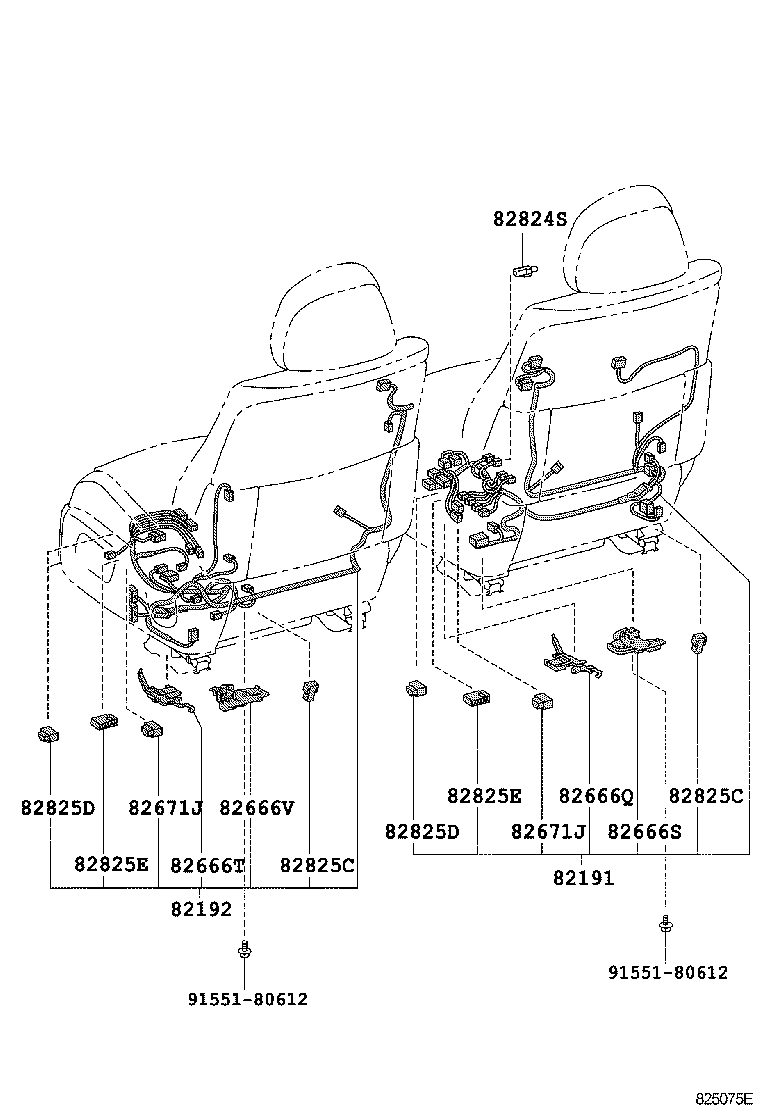  LS460 460L |  WIRING CLAMP