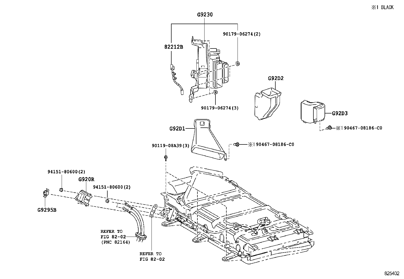  LS600H 600HL |  BATTERY BATTERY CABLE