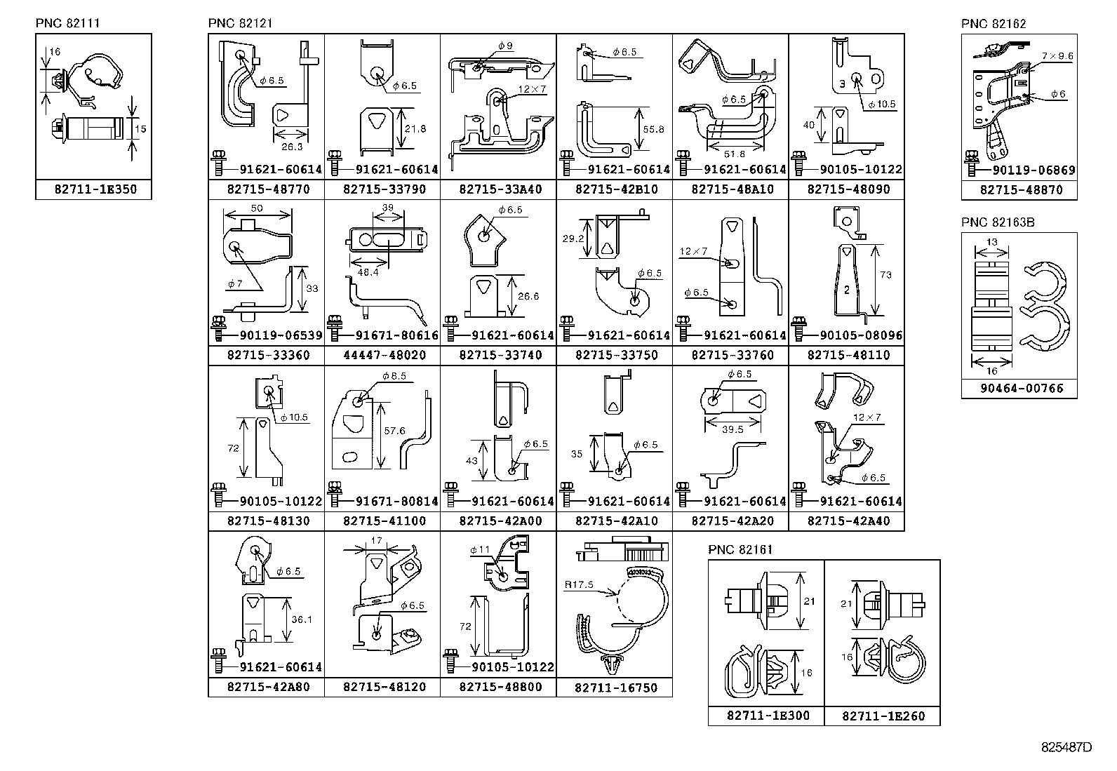 HIGHLANDER KLUGER |  WIRING CLAMP