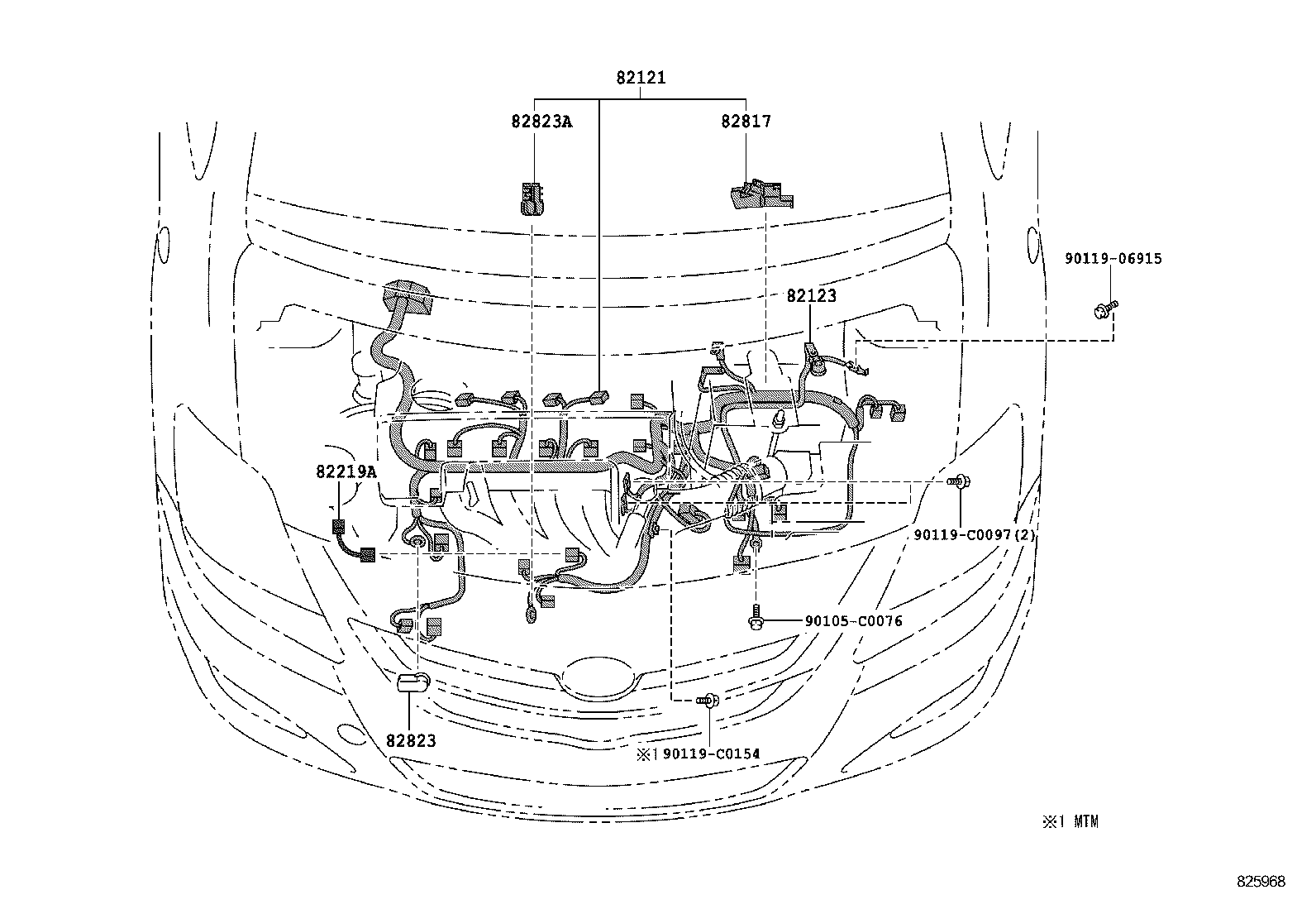  VIOS CHINA |  WIRING CLAMP