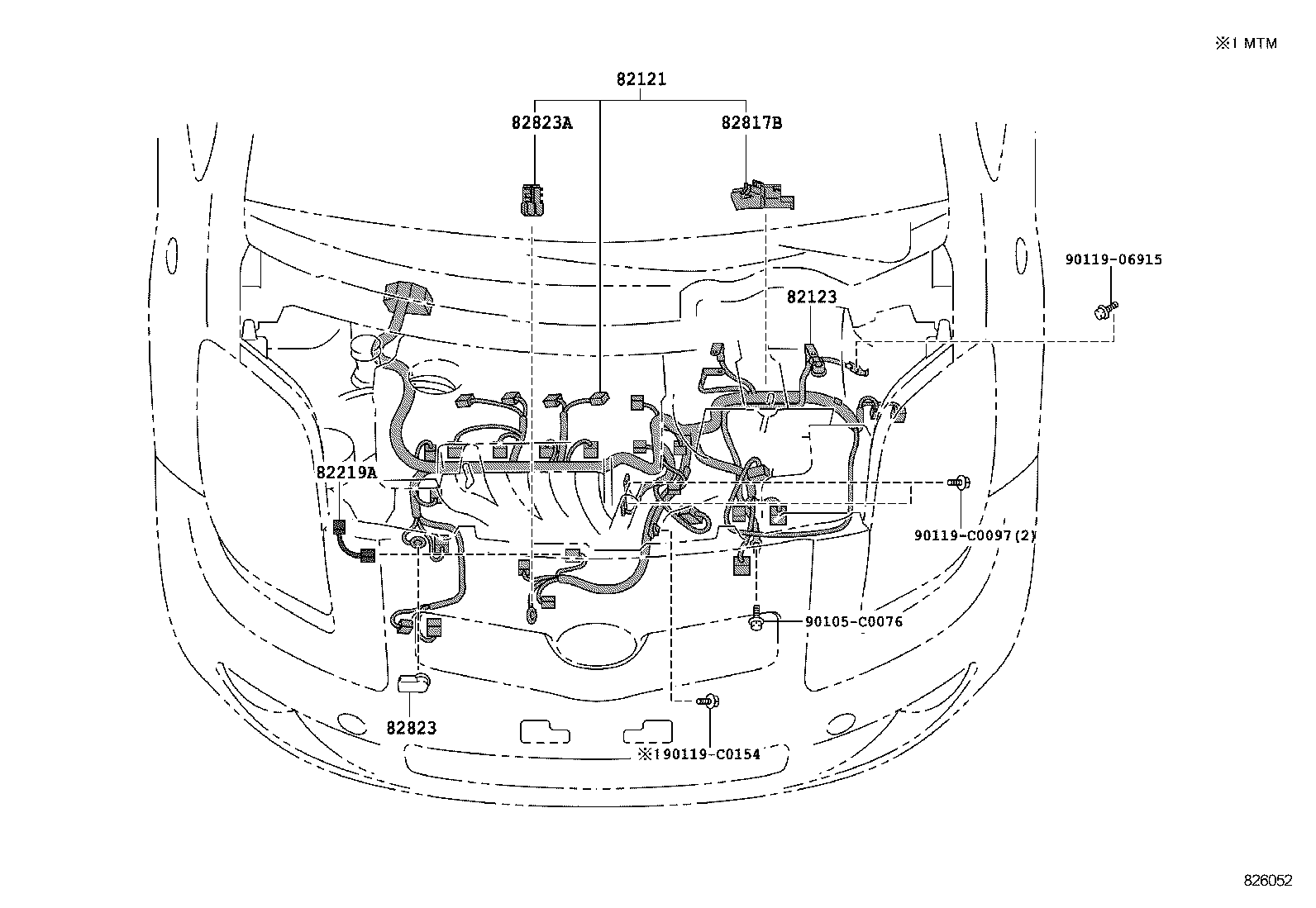  YARIS CHINA |  WIRING CLAMP