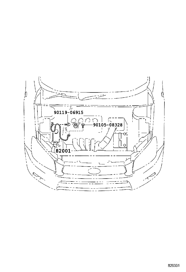  RAV4 |  WIRING CLAMP