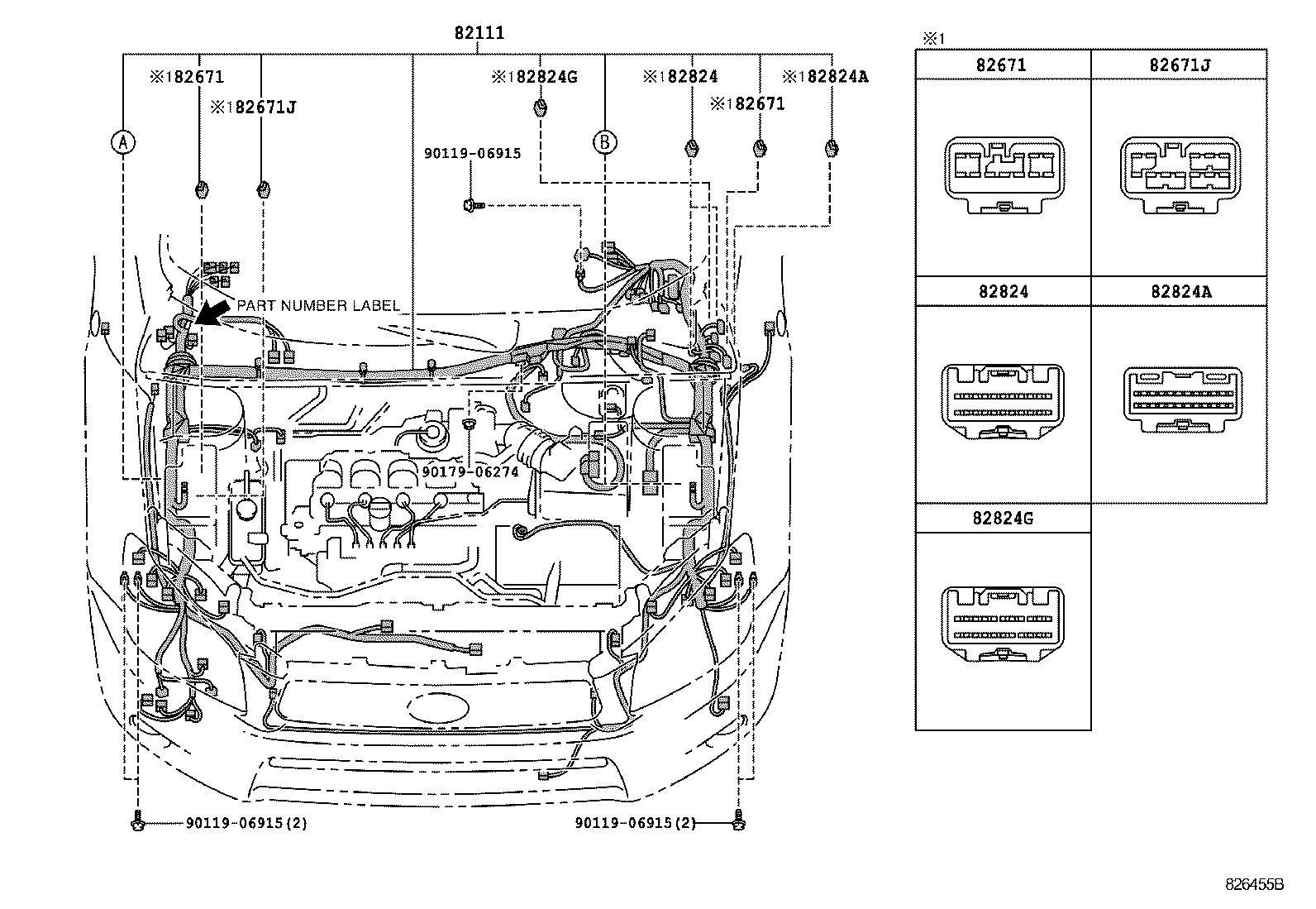  RAV4 CHINA |  WIRING CLAMP