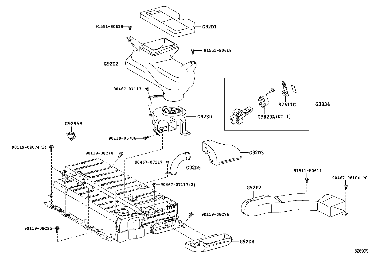  CAMRY CHINA |  BATTERY BATTERY CABLE