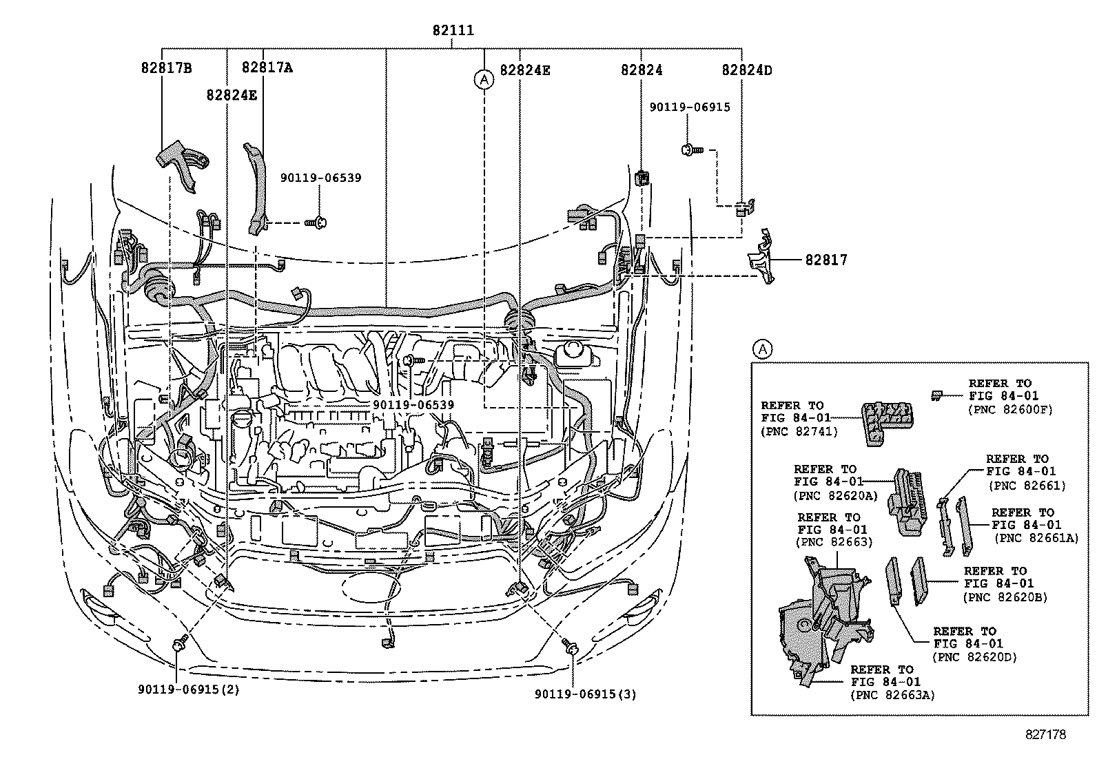  HIGHLANDER KLUGER |  WIRING CLAMP