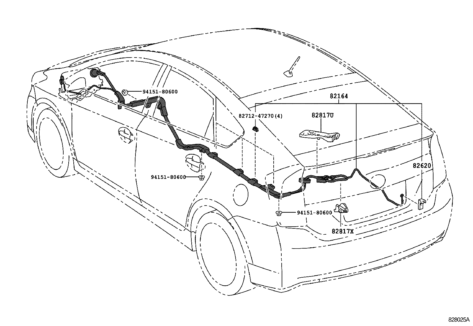  PRIUS PLUG IN HBD |  WIRING CLAMP