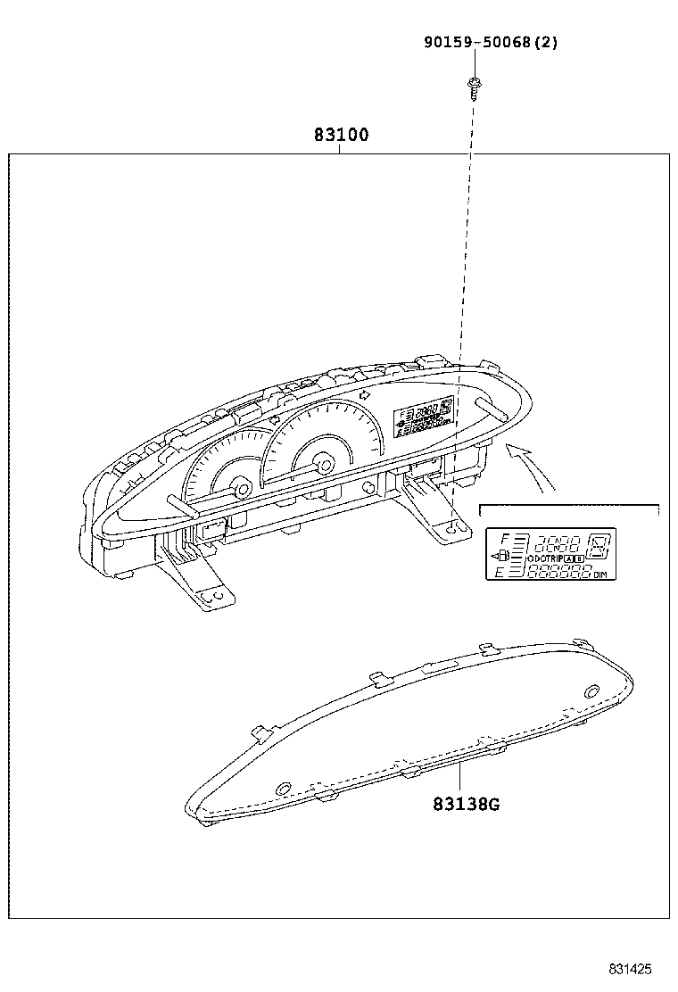  YARIS CHINA |  METER