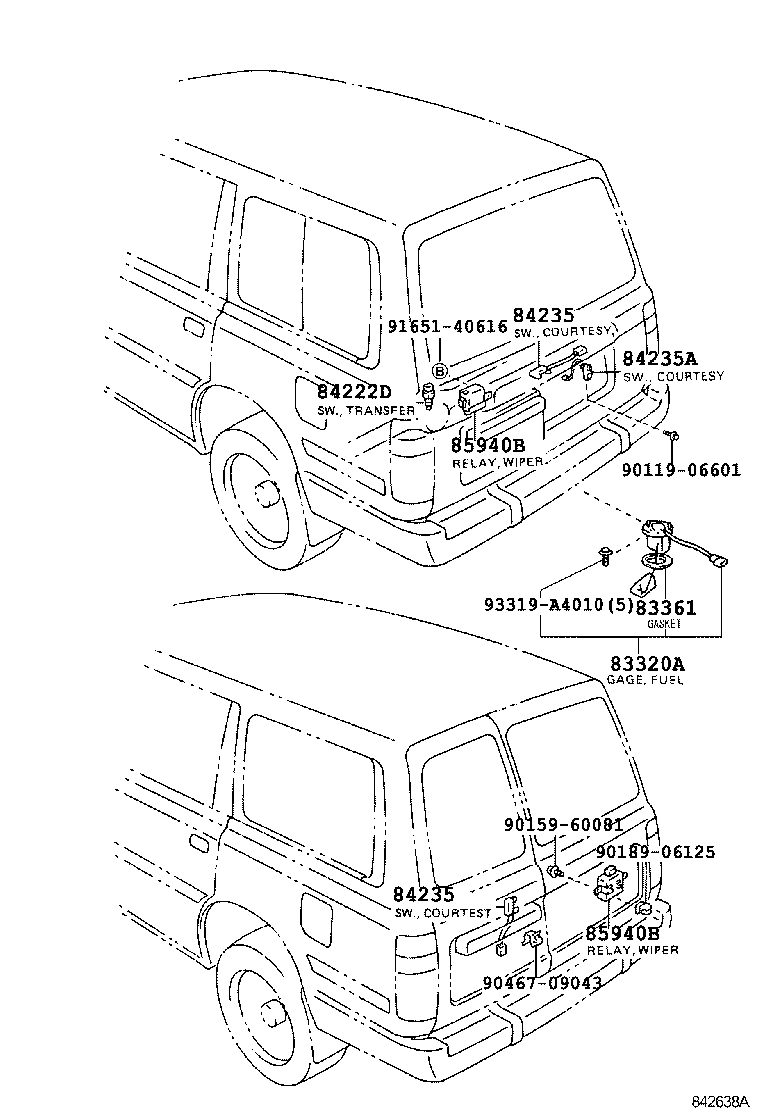  LAND CRUISER 80 |  SWITCH RELAY COMPUTER