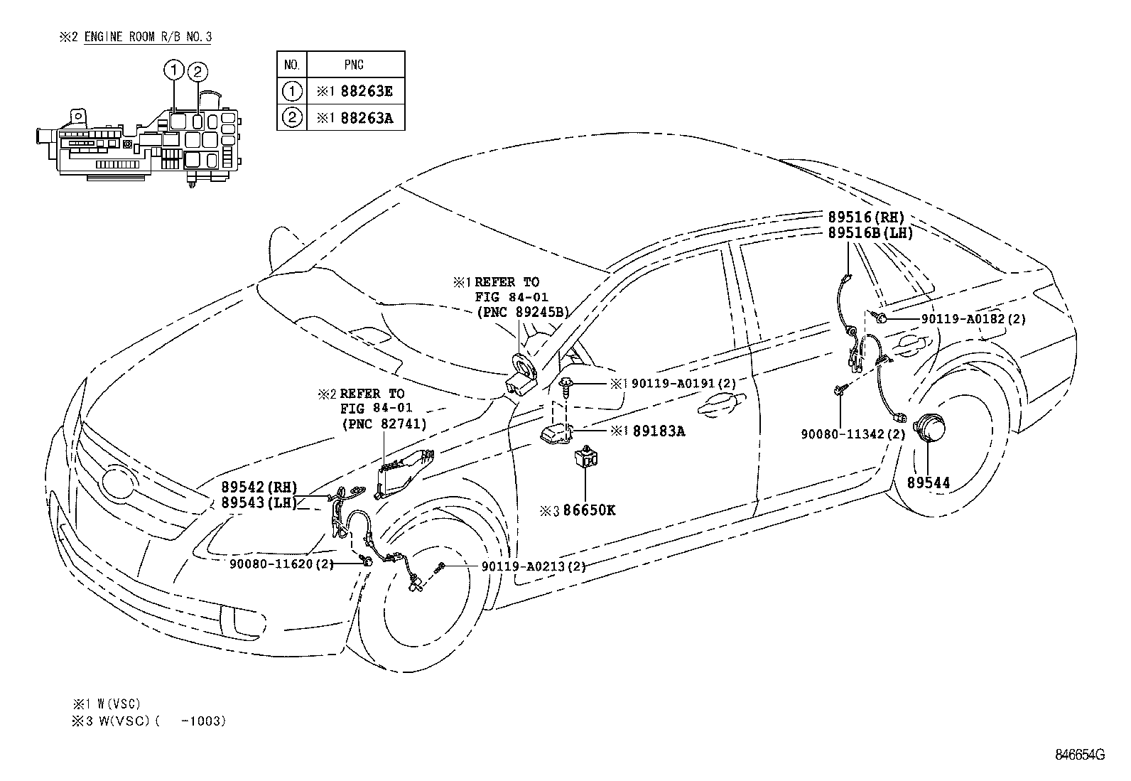  AVALON |  ABS VSC