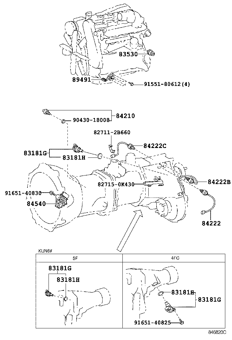  FORTUNER |  SWITCH RELAY COMPUTER