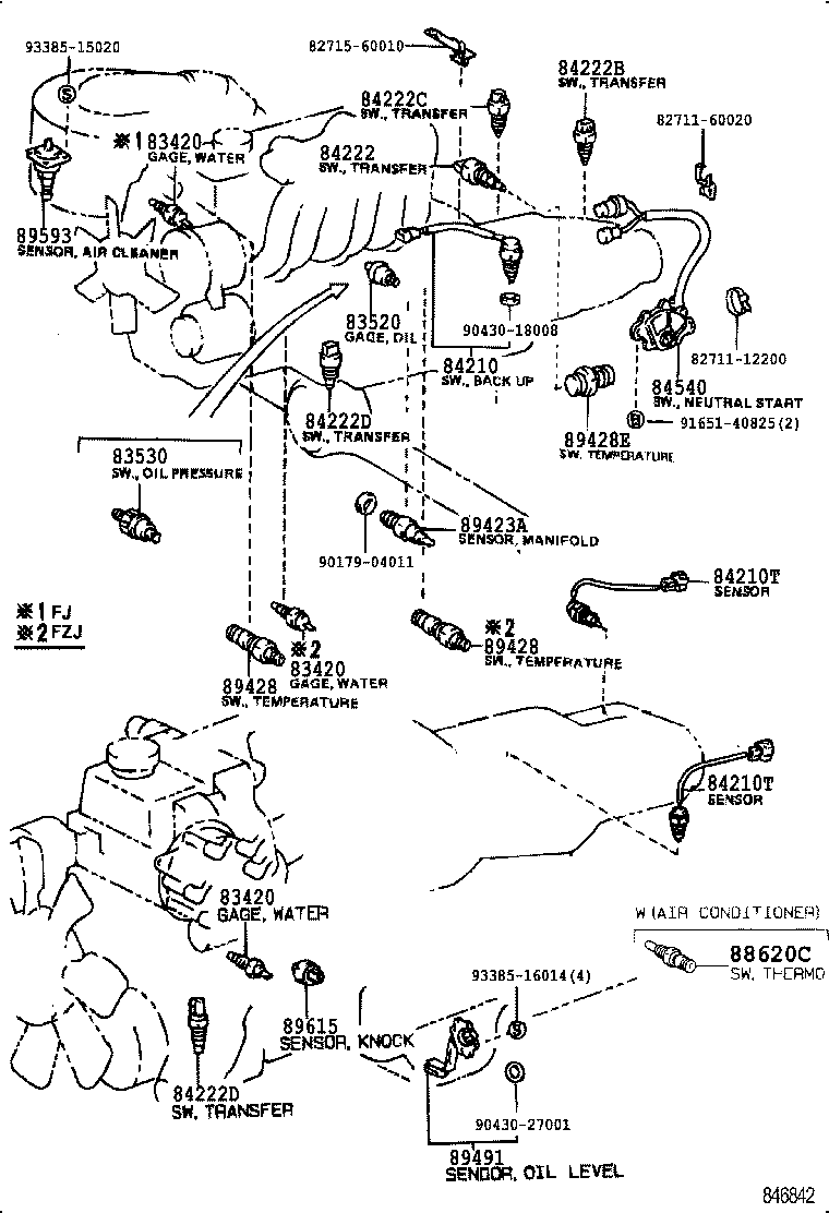  LAND CRUISER 80 |  SWITCH RELAY COMPUTER