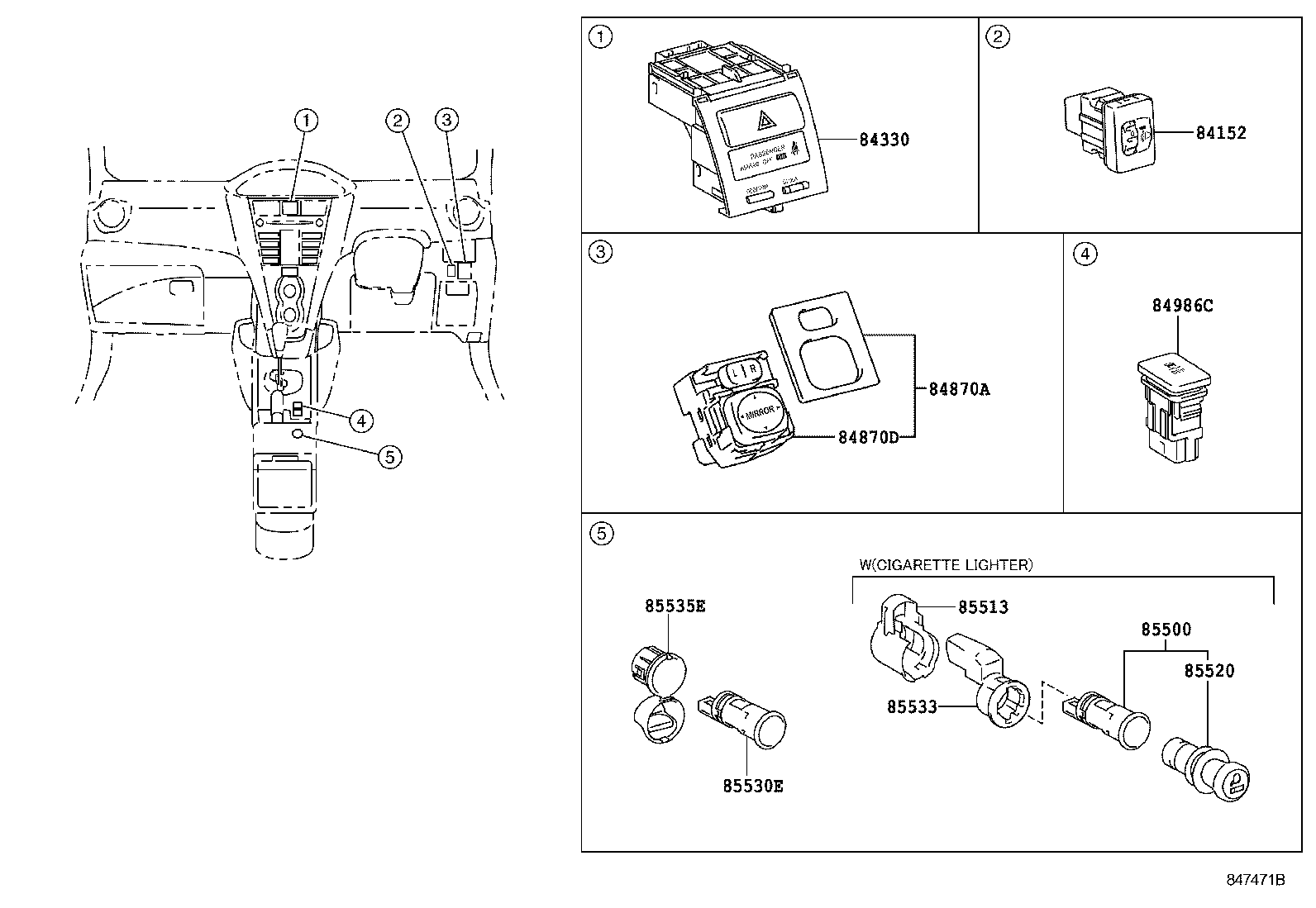  YARIS |  SWITCH RELAY COMPUTER