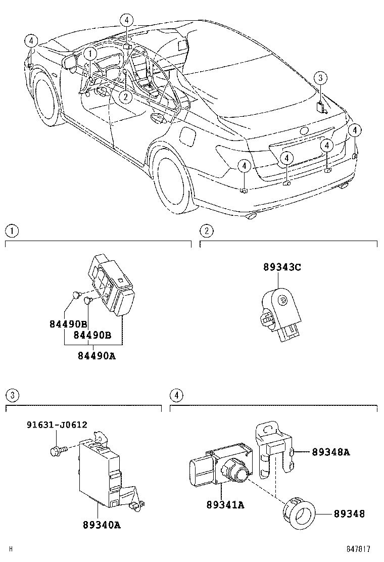  ES240 350 |  CLEARANCE BACK SONAR